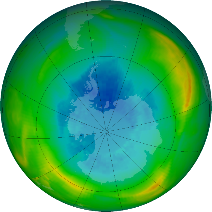 Ozone Map 1981-09-15